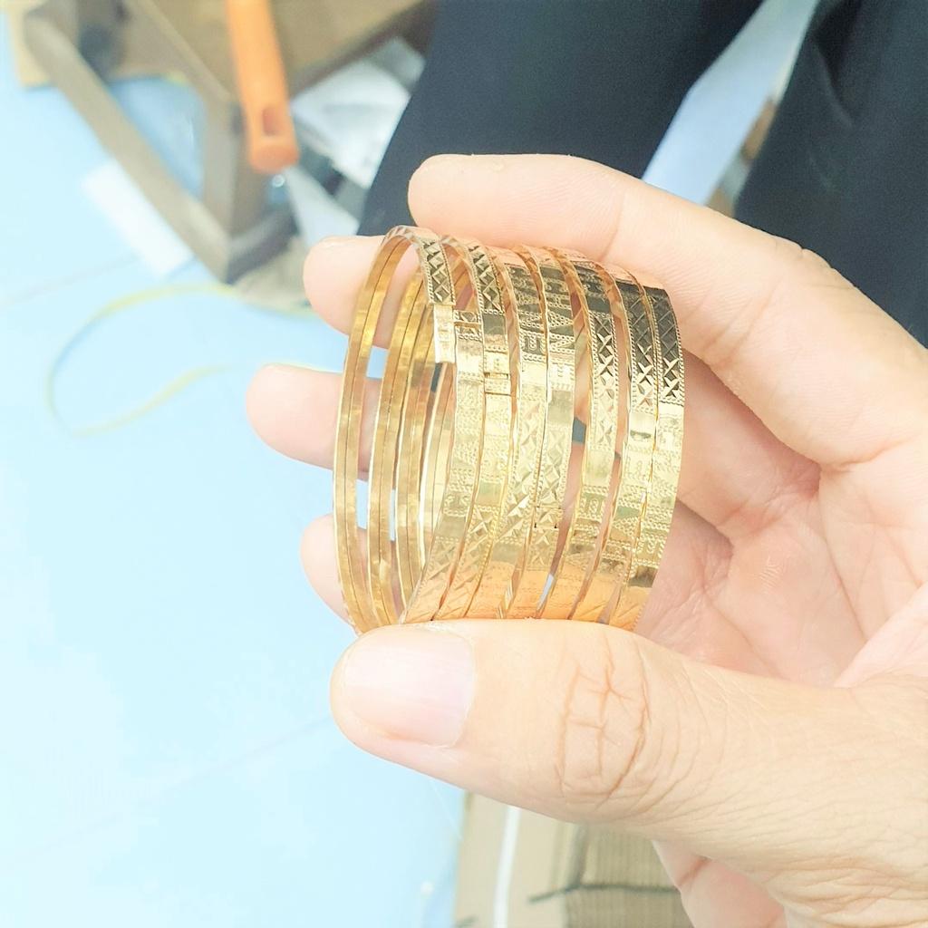 Vòng Tay Ximen Chấm Viền Vonfram Cao Cấp Dùng vĩnh viễn thoải mái không kiêng mồ hôi muối