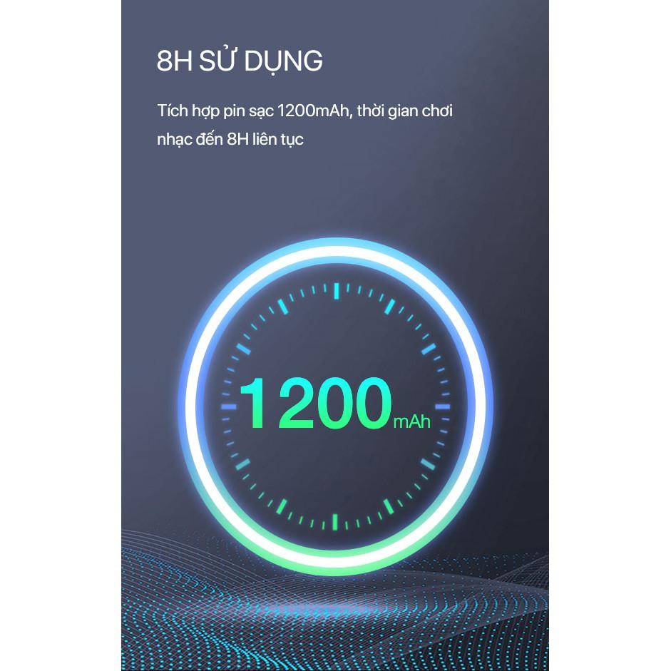 Loa Bluetooth 5.0 ROBOT Đa Chức Năng, Màn Hình LED Kiêm Đồng Hồ Báo Thức, Hỗ Trợ Nghe FM, Thẻ Nhớ - Hàng Chính Hãng