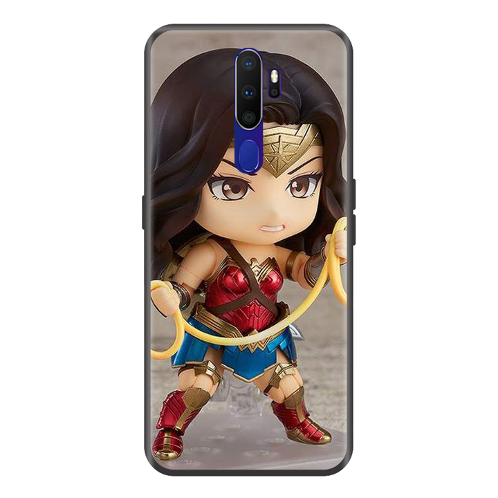 Ốp lưng điện thoại Oppo A9 2020 in hình Chibi Ifninity War - Cô Bé Siêu Nhân Mẫu 02