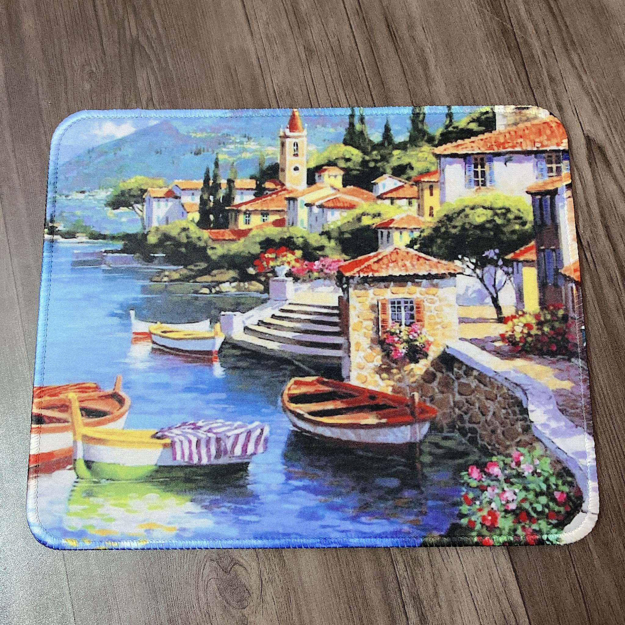 Miếng Lót Chuột Dễ Thương Chữ Nhật ( 21x 26cm)- Giao màu ngẫu nhiên