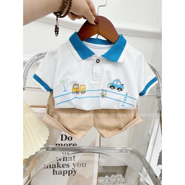 Set cotton bóng rổ cho bé 8-18kg