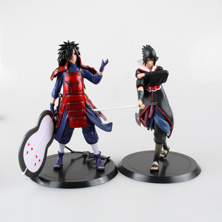 Mô Hình Naruto Uchiha Madara và  Uchiha Sasuke