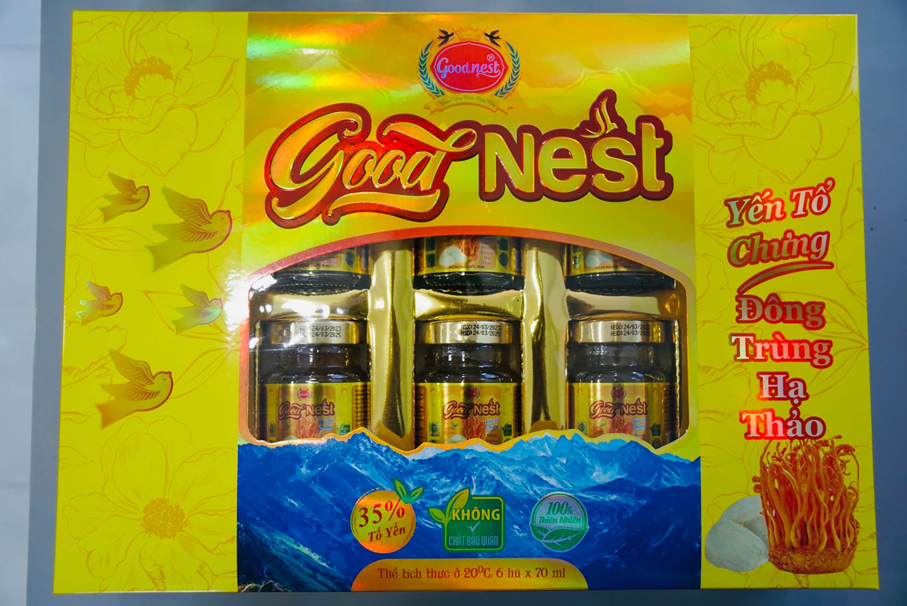 Yến Tổ Chưng Đông Trùng Hạ Thảo