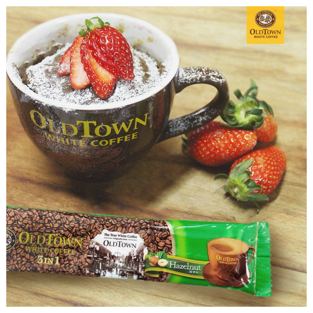 Cà Phê Trắng OldTown Vị Hazelnut Hạt phỉ - OldTown 3 in 1 White Coffee Hazelnut