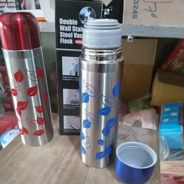 Bình giữ nhiệt hình lá 500ml
