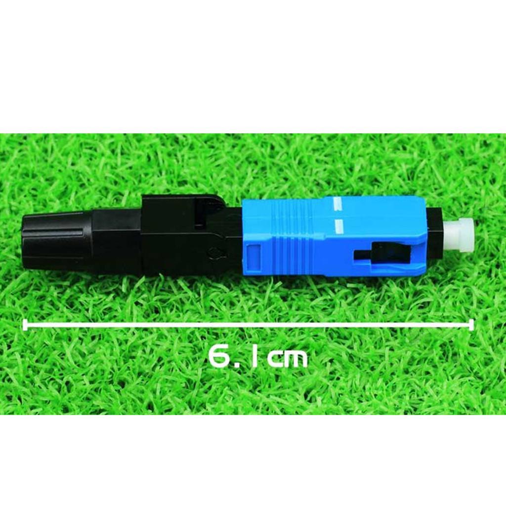 Optic Fiber Quick Cold Connector FTTH SC Singlemode Fast Connector 56mm