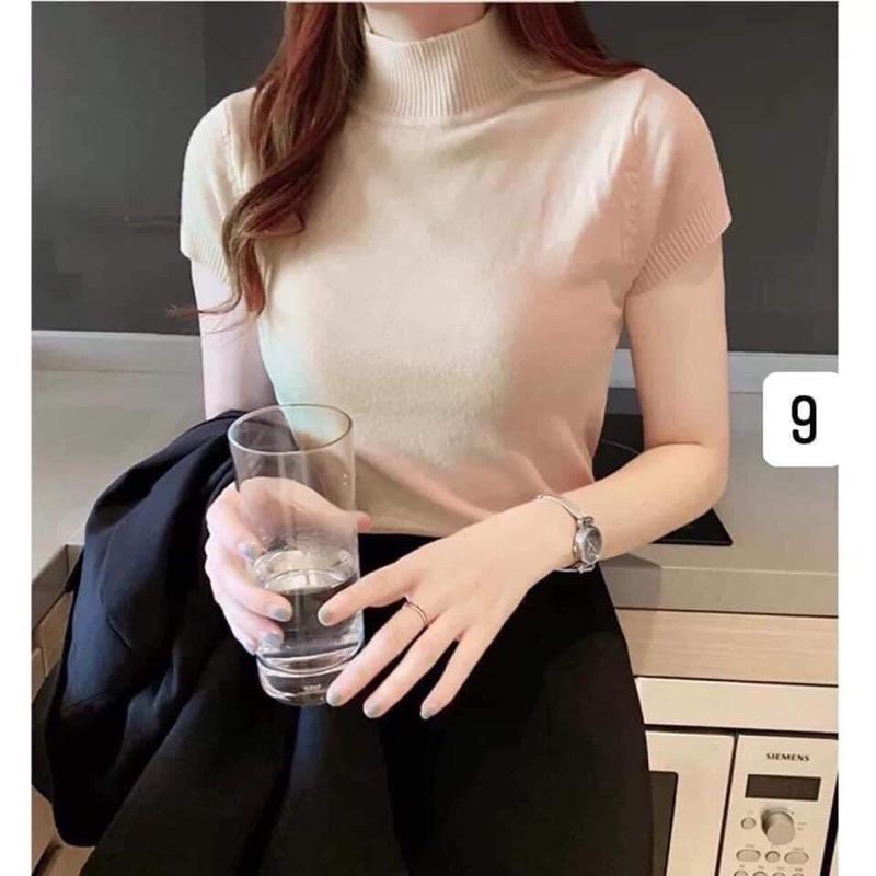 QC243 ÁO LEN NGẮN TAY