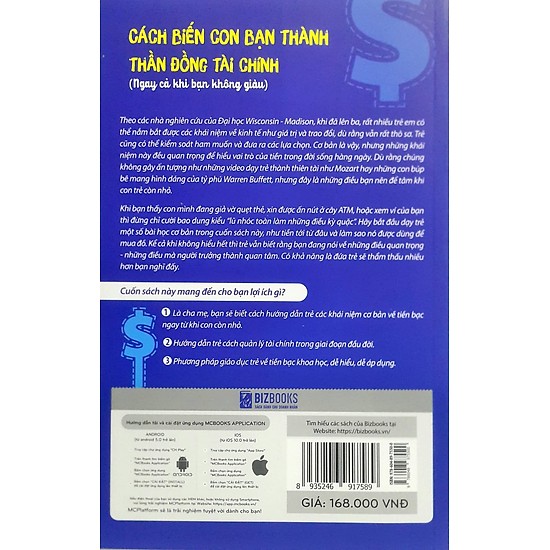 Cách Biến Con Bạn Thành Thần Đồng Tài Chính (Ngay Cả Khi Bạn Không Giàu) (Tặng kèm Booksmark)