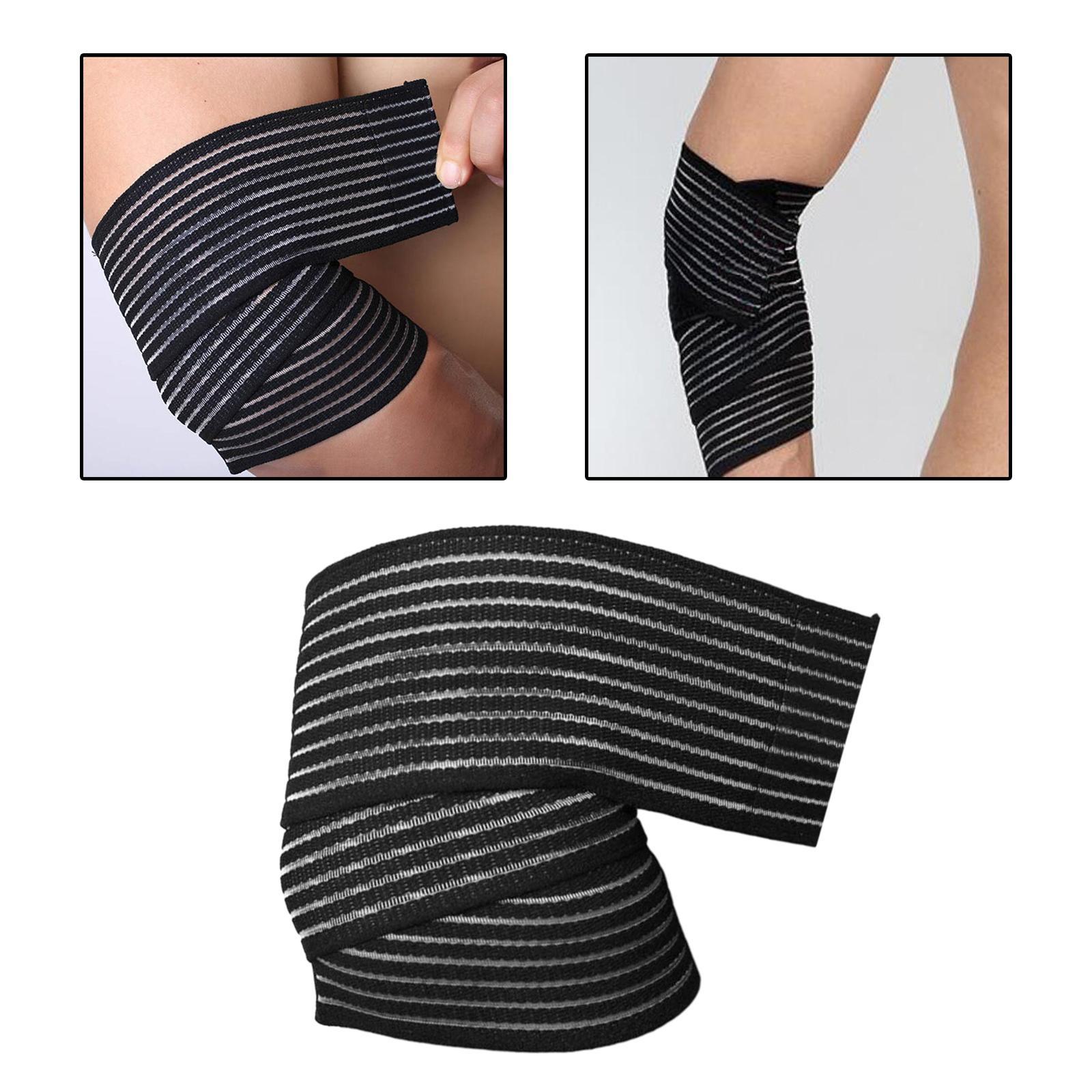 Elbow Wrap Elastic Elbow Brace for Gym Workout Cross Training Weight Lifting