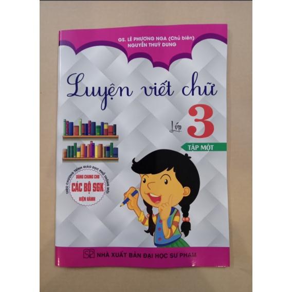 Sách Luyện viết chữ lớp 3 tập một - HA