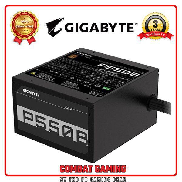 Nguồn GIGABYTE GP P550B 550W (80 PLus Bronze/Màu Đen) - Hàng Chính Hãng