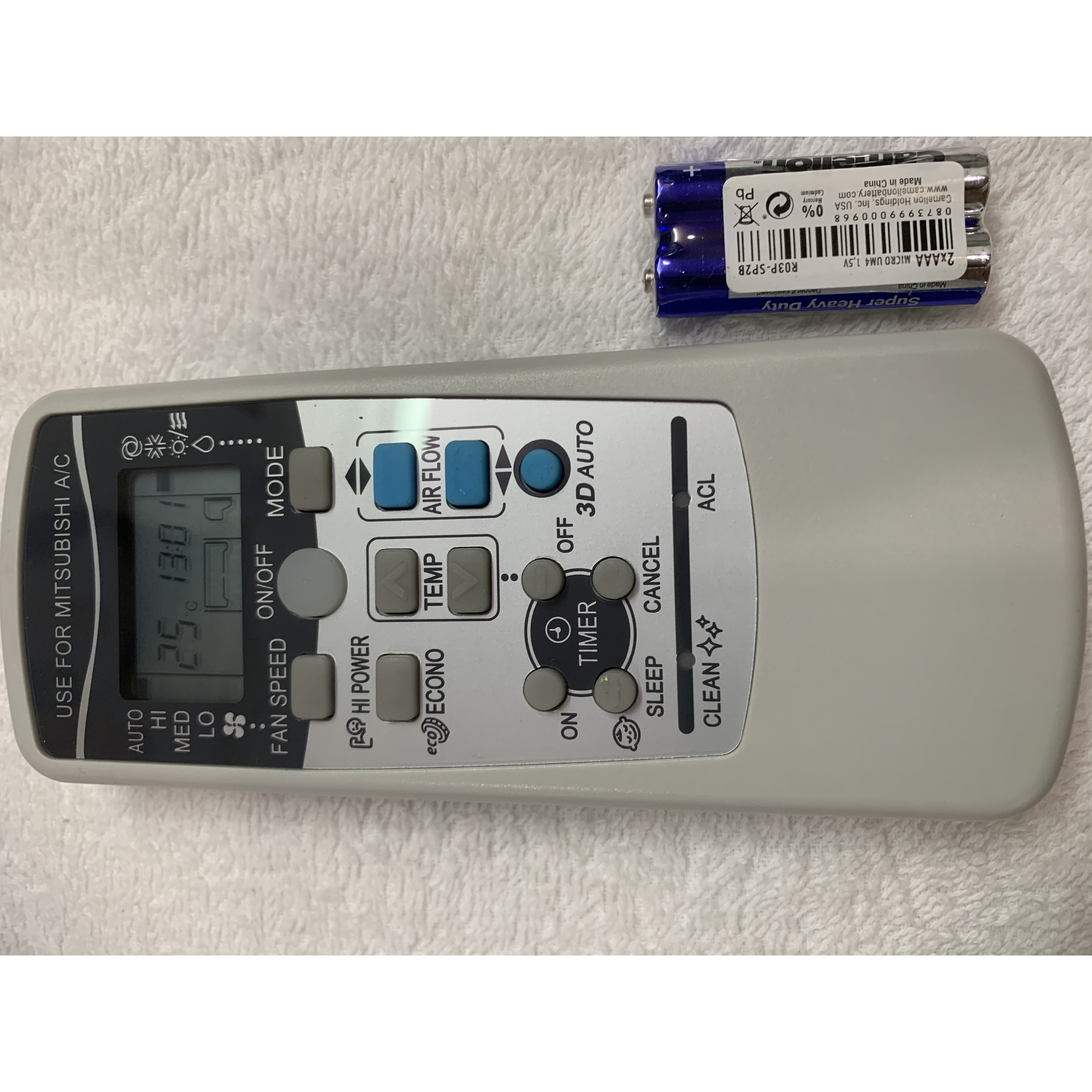 REMOTE ĐIỀU KHIỂN DÀNH CHO MÁY LẠNH ĐIỀU HOÀ MITSUBISHI HEAVY