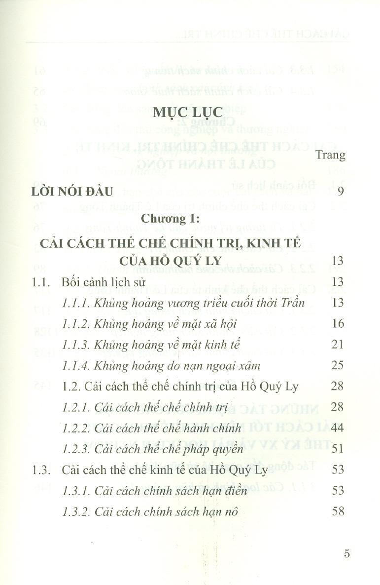 Cải Cách Thể Chế Chính Trị, Kinh Tế Của Hồ Quý Ly Và Lê Thánh Tông