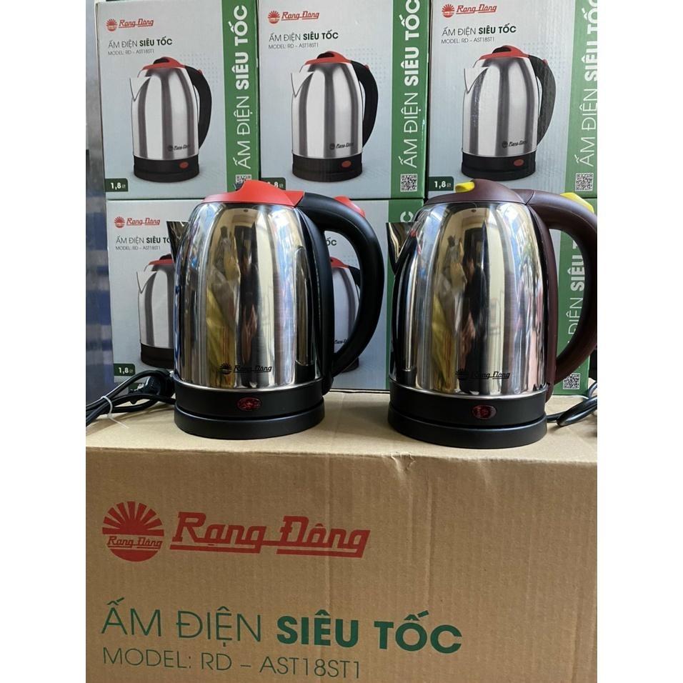 Ấm điện siêu tốc, ấm đun nước 1,8 lít RẠNG ĐÔNG Model: RD-AST18ST2