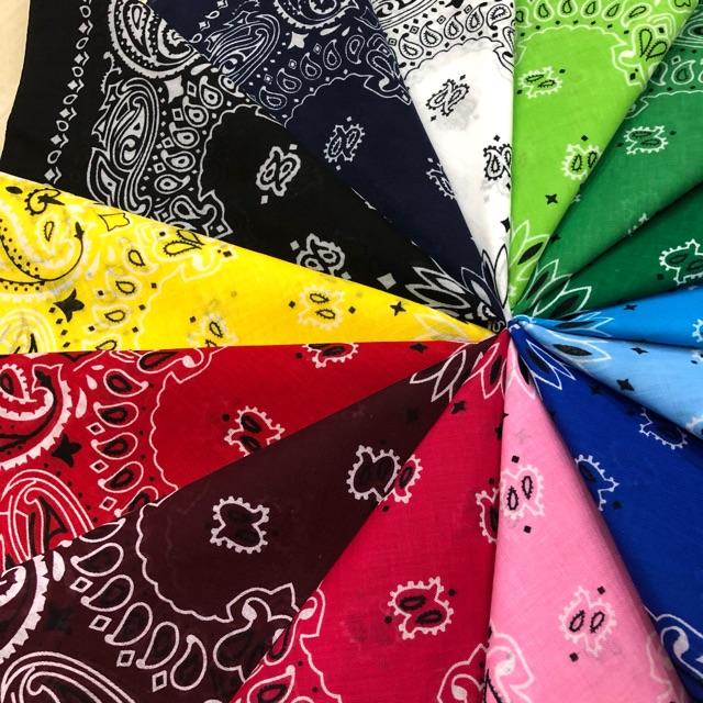 Khăn bandana chất cotton size 55x55cm - Maben