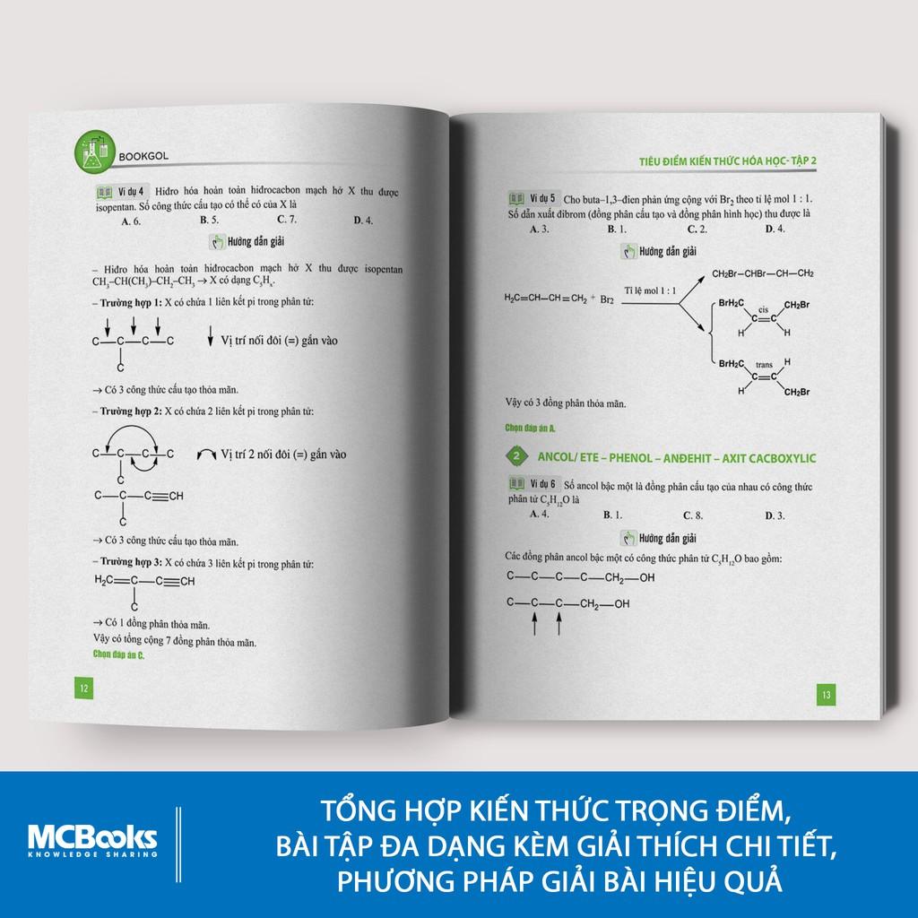 Sách - Tiêu Điểm Kiến Thức Hóa Học - Tập 2 ( tặng kèm bookmark sáng tạo )