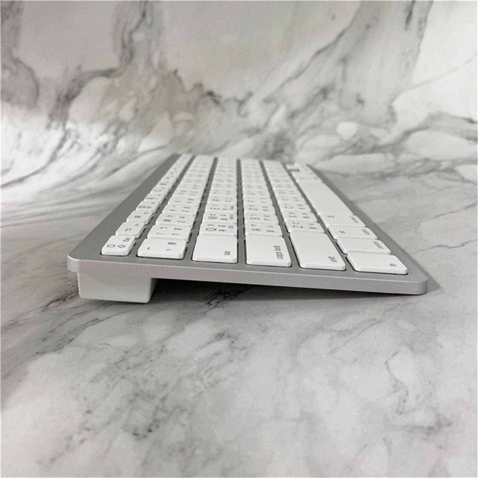-Thin Wireless Bluetooth Keyboard for IOS/Android/Windows