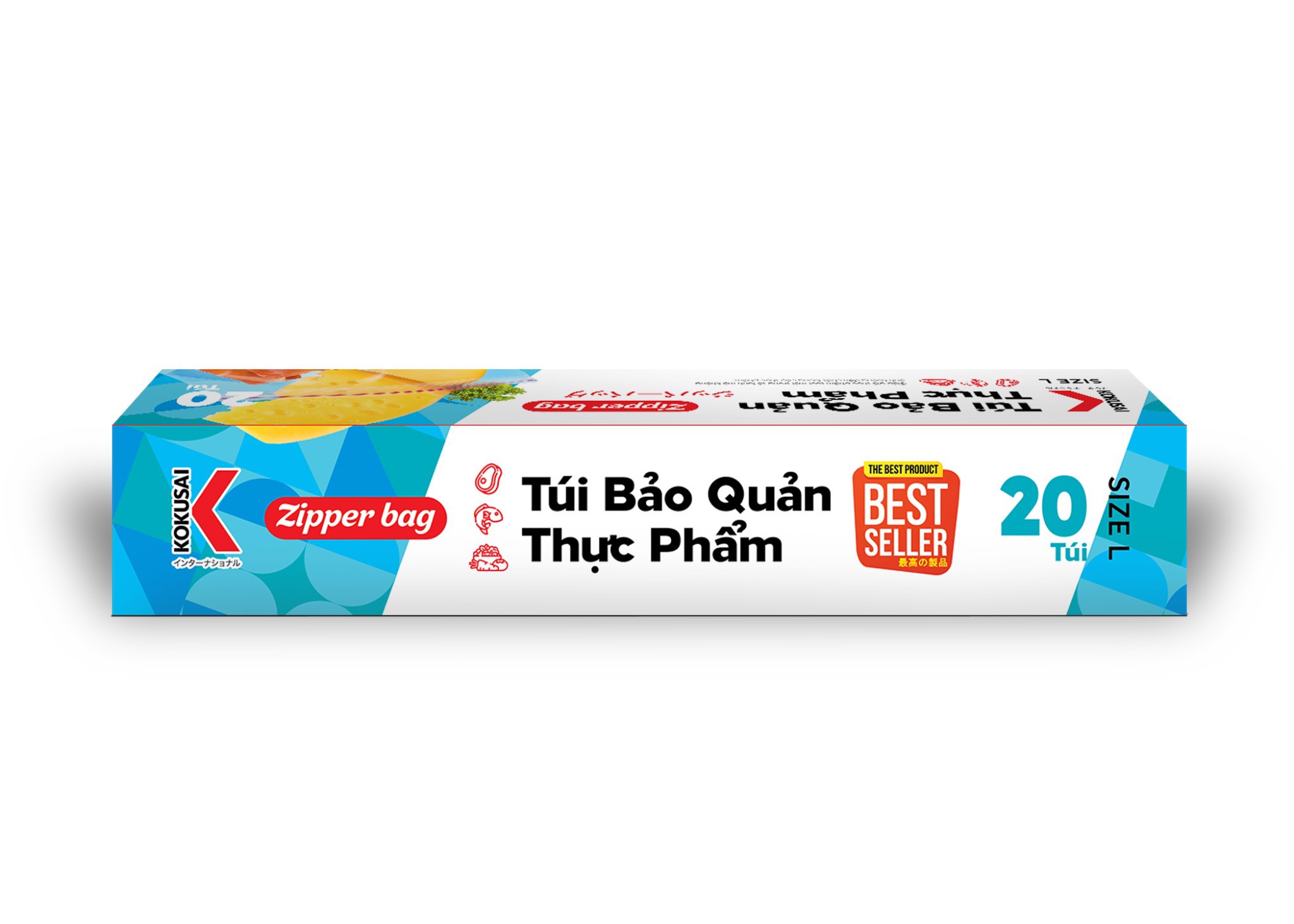 Túi Zipper Kokusai Đựng Thực Phẩm Đa Dụng Tzip00000307