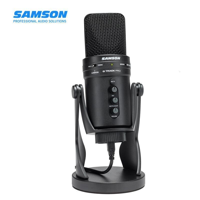 Samson G-Track Pro - Micro USB Thu Âm Chuyên Dụng Cho Streamer, Podcaster, Youtuber Chuyên Nghiệp - Hàng Chính Hãng