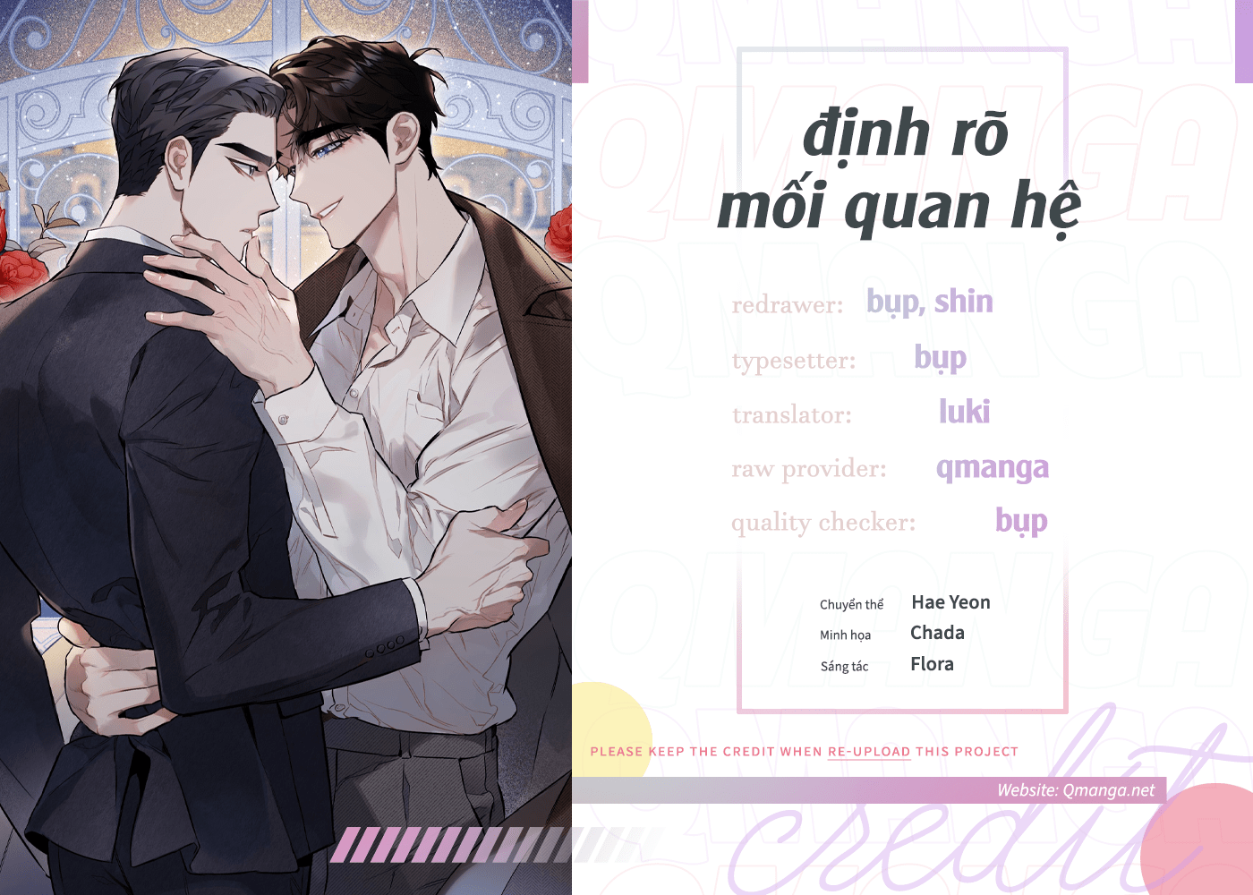 định rõ mối quan hệ chapter 13 1
