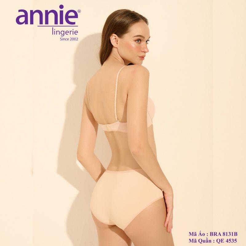 Hình ảnh Bộ đồ lót Nữ Annie 8131b Đồng Bộ Chất Liệu Co Giãn, Đàn Hồi, Thoáng Khí Kiểu Dáng Năng Động, Thời Trang