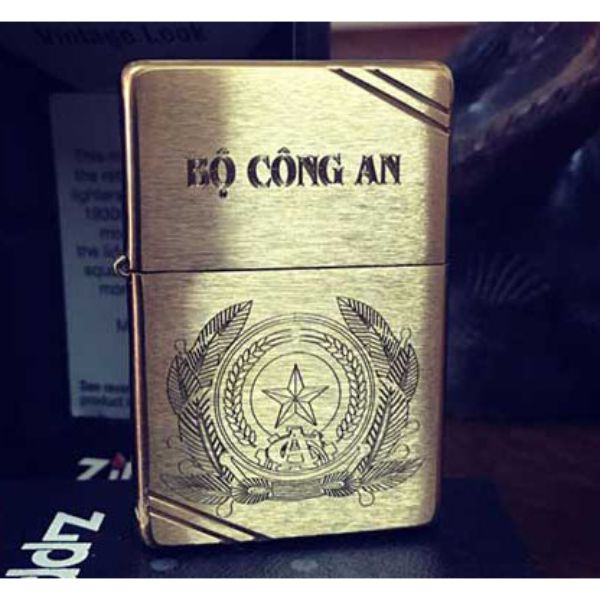 Bật Lửa ZIPPO KHẮC BỘ CÔNG AN 15 – ZIPPO 240.BCA15