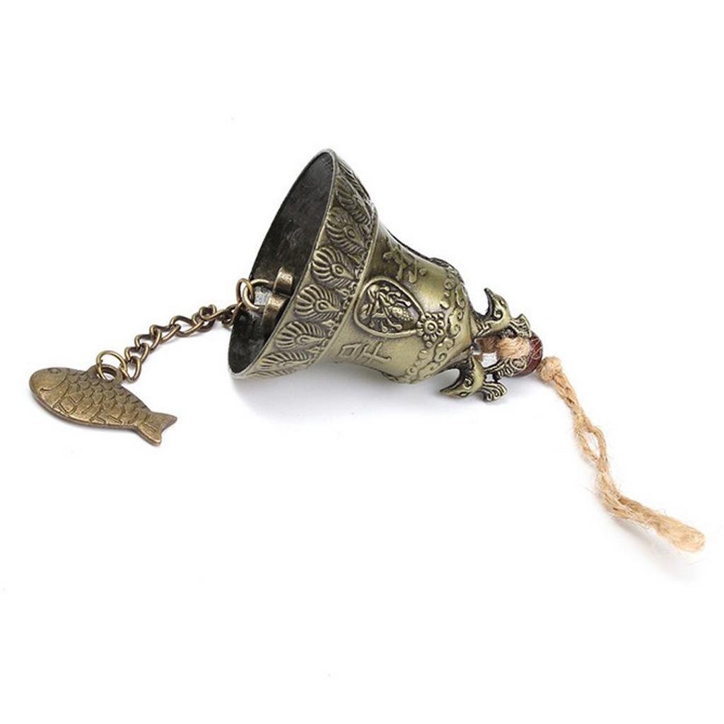 4X Lovely Metal Bells Wind Chime Outdoor Garden Hanging Ornament