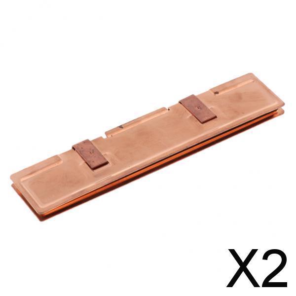 2xCopper RAM Heat Sink Cooler Cooling Radiator Heatsink for Notebook Computer