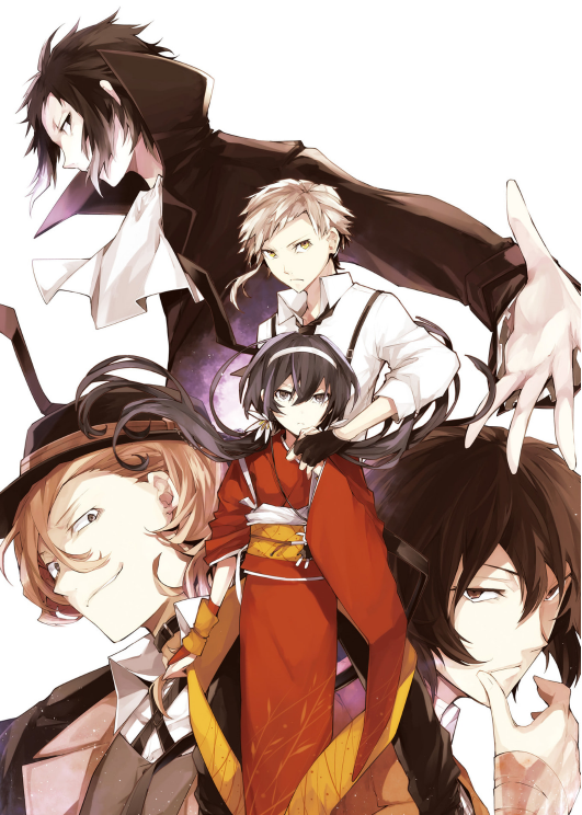 Sách ngoại văn: 文豪ストレイドッグス 春河35画集 - Bungou Sutoreidoggusu Haru Kawa 35 Gashuu - Bungo Stray Dogs Harukawa 35 Art Collection