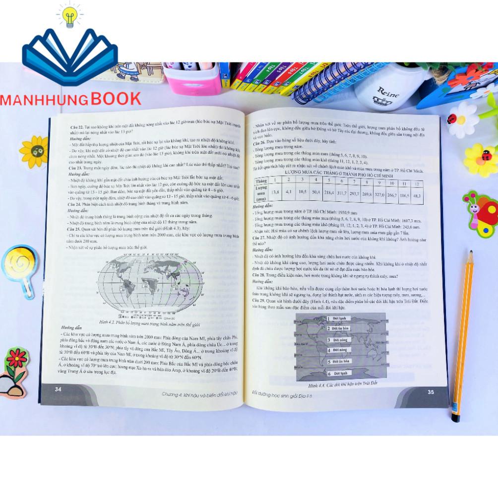 Sách - Bồi dưỡng học sinh giỏi địa lí 6 - Theo chương trình giáo dục phổ thông môn Lịch sử - Địa lí.
