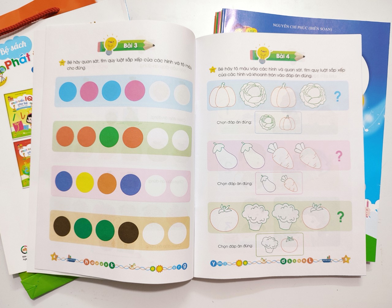 Bộ Phát Triển IQ Cho Bé 4 - 5 Tuổi