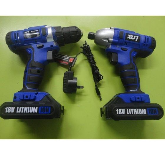 Bộ 2 máy khoan siết mở vít XU1 18V