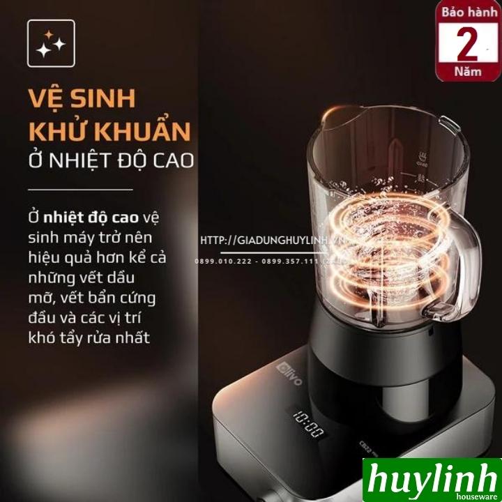 Máy xay nấu sữa hạt đa năng Olivo CB22 PRO - Tặng Cối Xay Khô + công thức nấu sữa hạt - Hàng chính hãng