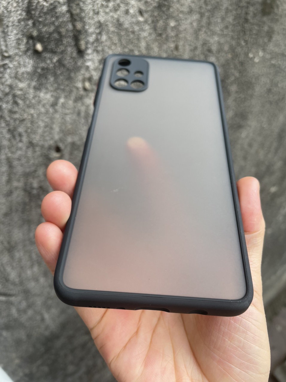Ốp lưng nhám mờ cho Samsung Galaxy M51 chống sốc, bảo vệ Camera