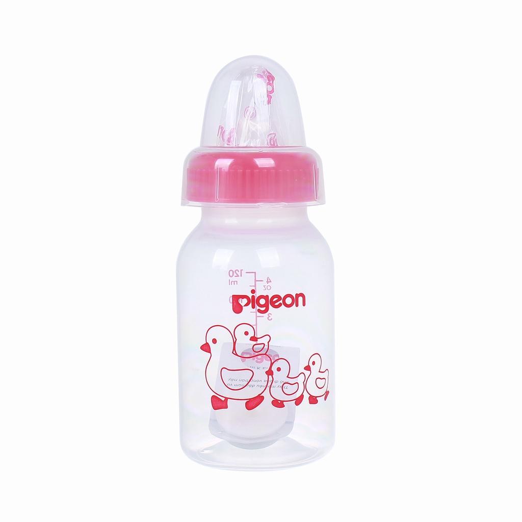 Bình sữa Pigeon 120ml cổ hẹp (&gt; 0 tháng)