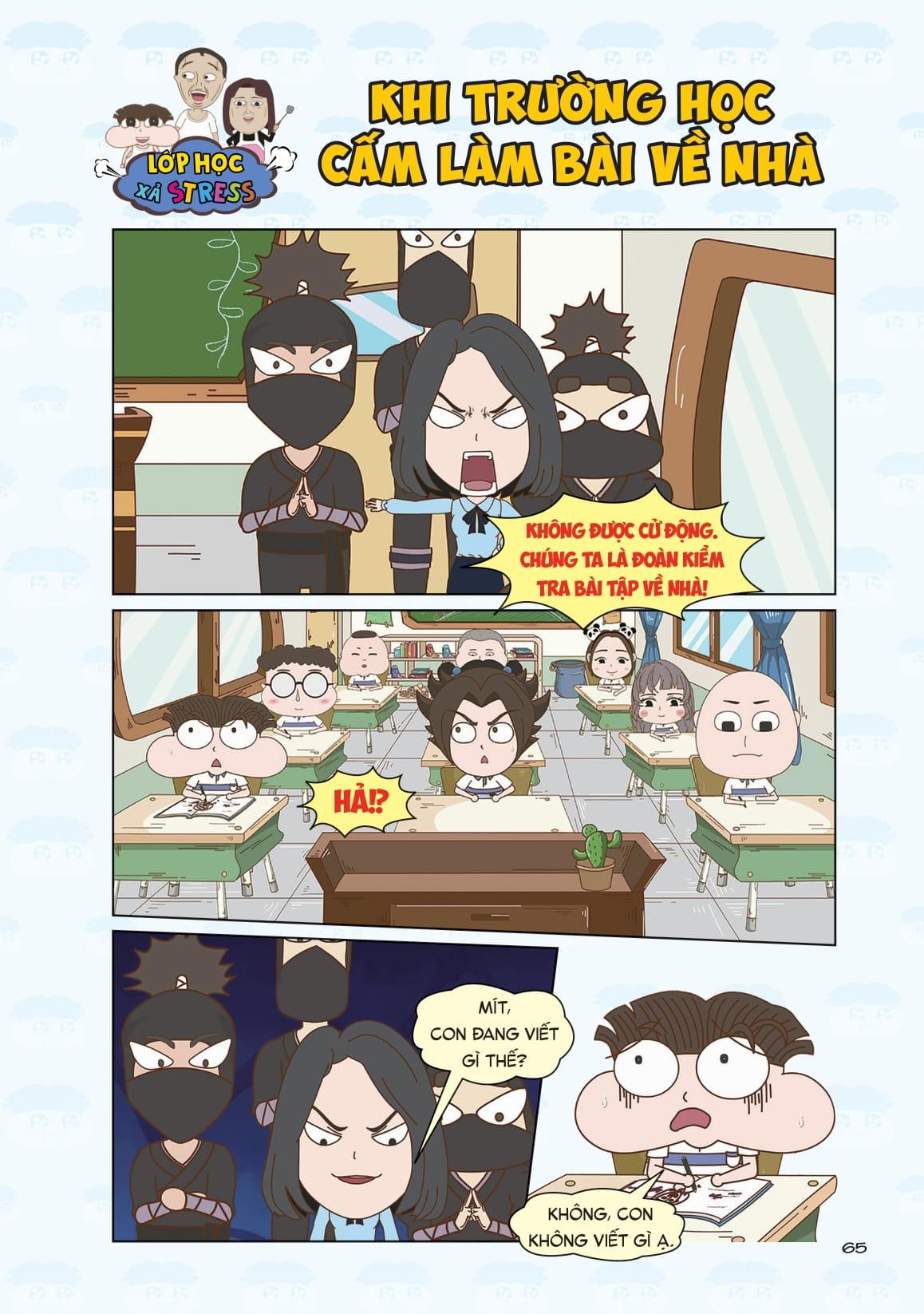 Sách - Truyện Tranh Lớp Học Xả Stress - Buổi Họp Phụ Huynh Bất Thường