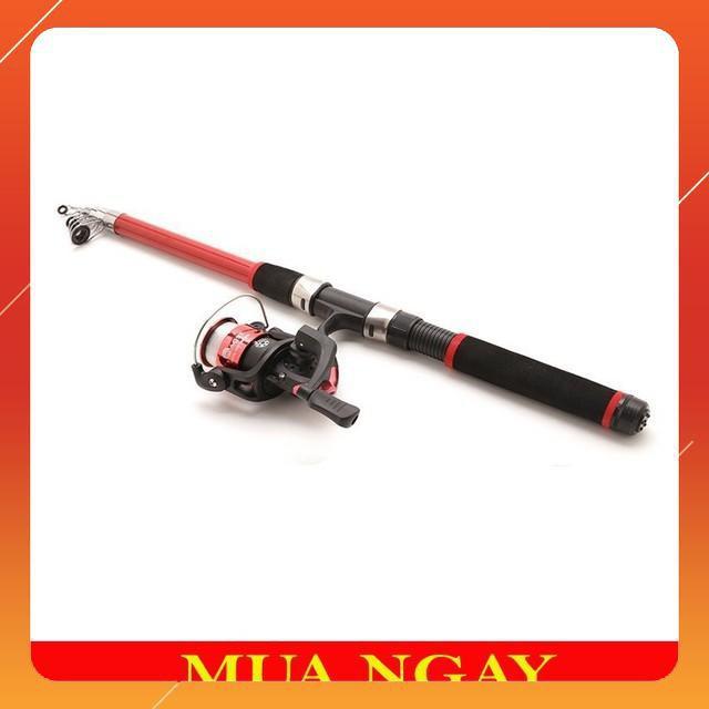 Bộ Cần Câu Máy 2M1 Full Phụ Kiện  docaucagiangnam