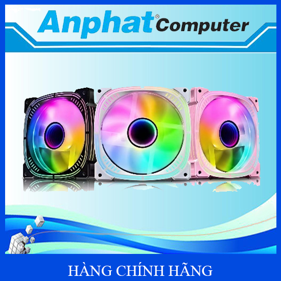 Quạt Tản Nhiệt Case MAGIC FC-02/03/04 FIXED RGB Cố Định Black/White – Hàng Chính Hãng