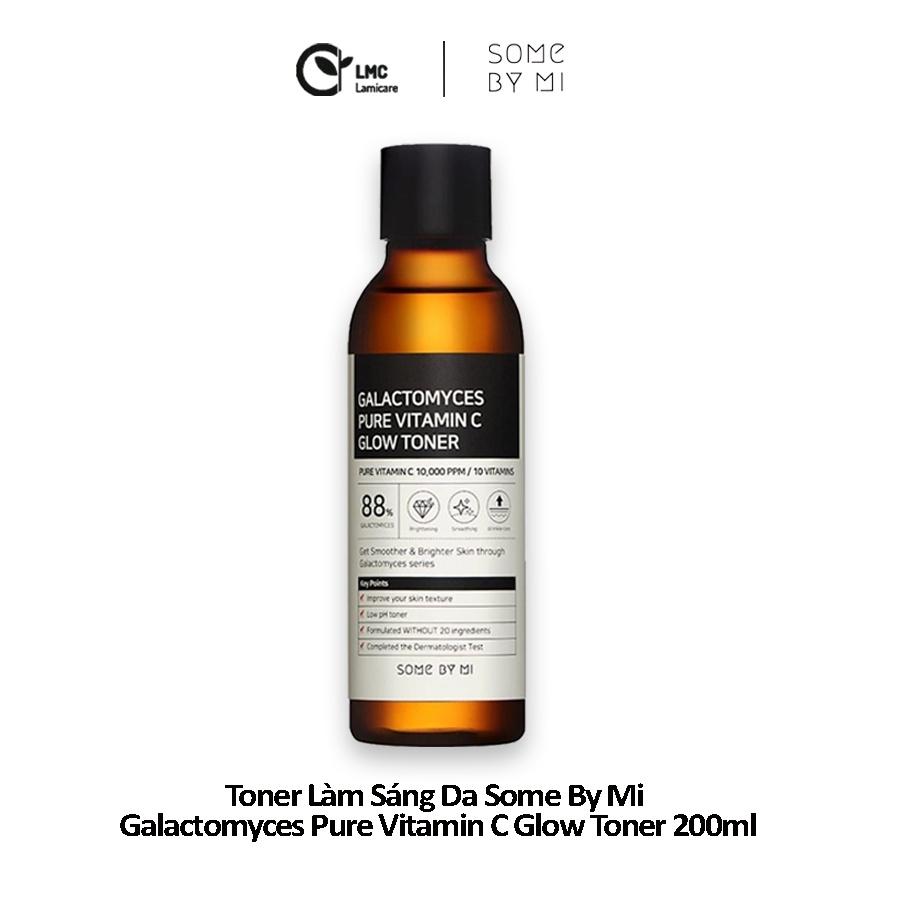 Nước hoa hồng làm sáng da Some by mi Galactomyces pure vitamin C glow toner 200ml