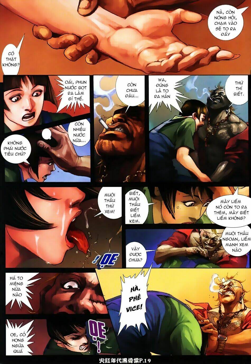 hỏa hồng niên đại hắc cốt đường chapter 11 16