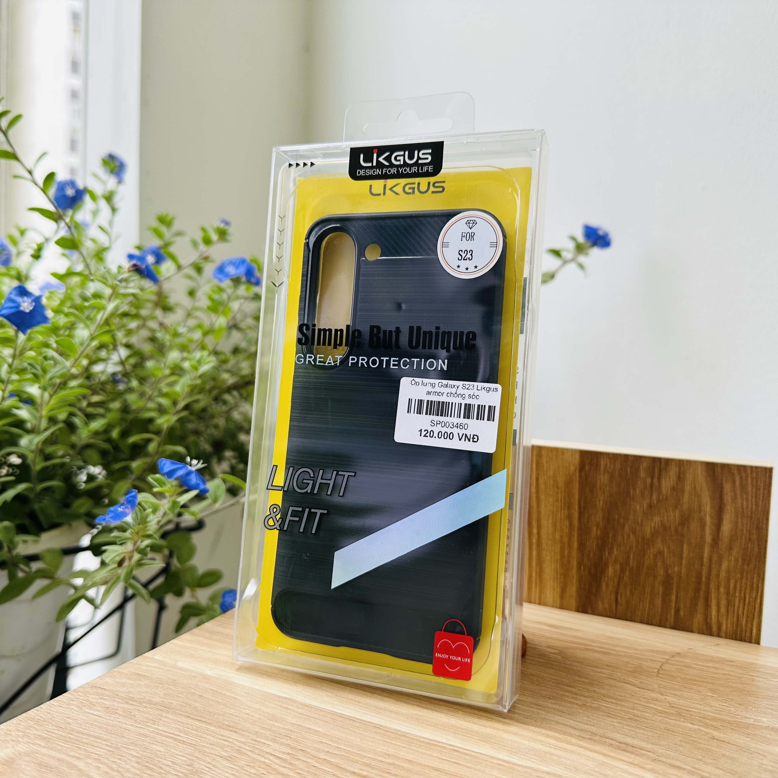Ốp lưng dành cho Galaxy S23 Likgus armor chống sốc- Hàng chính hãng