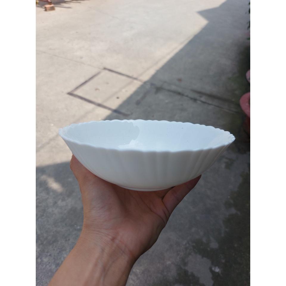 Bộ 2 tô + 2 đĩa thuỷ tinh Pastel siêu đẹp