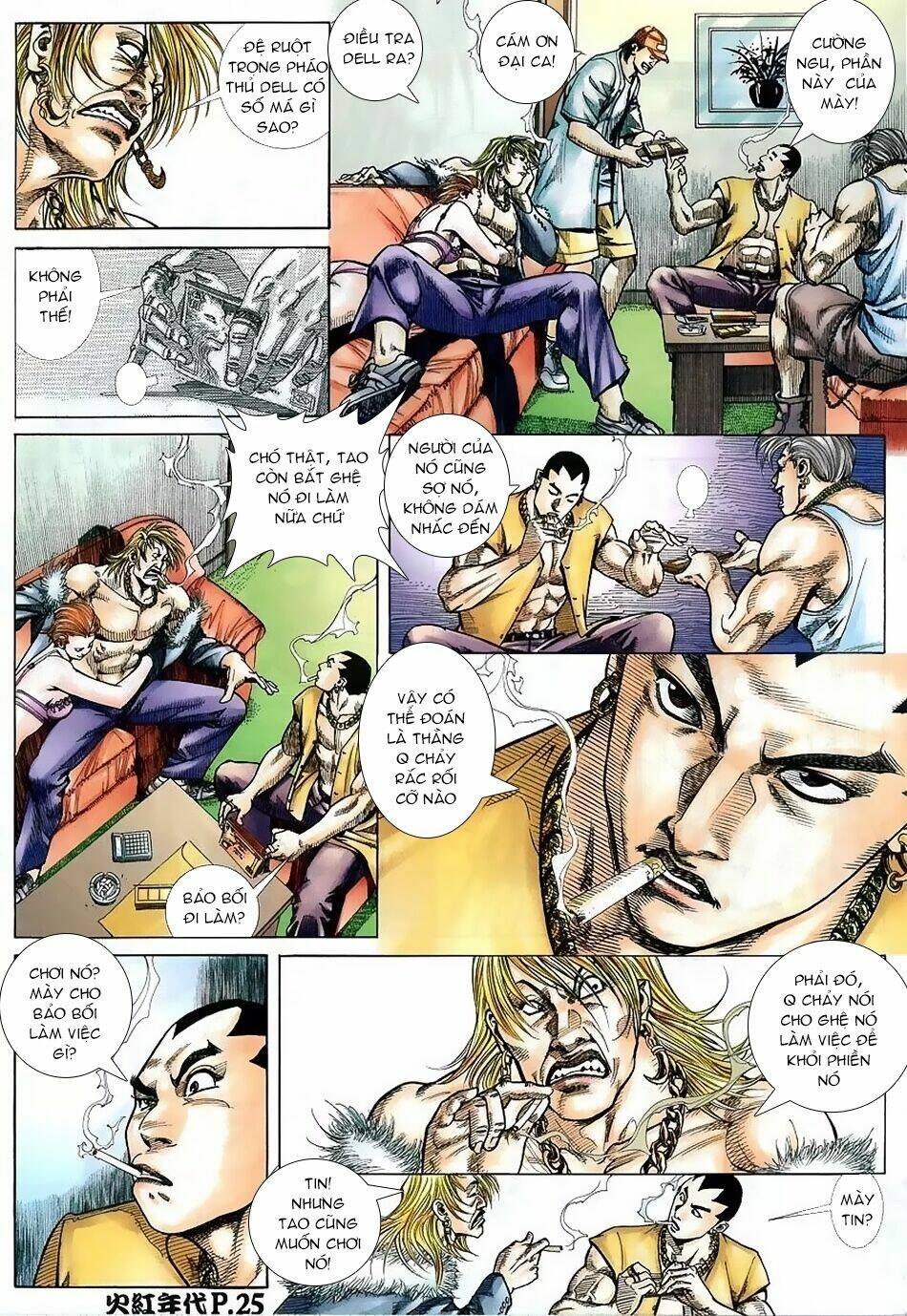 hỏa hồng niên đại hắc cốt đường chapter 114 22