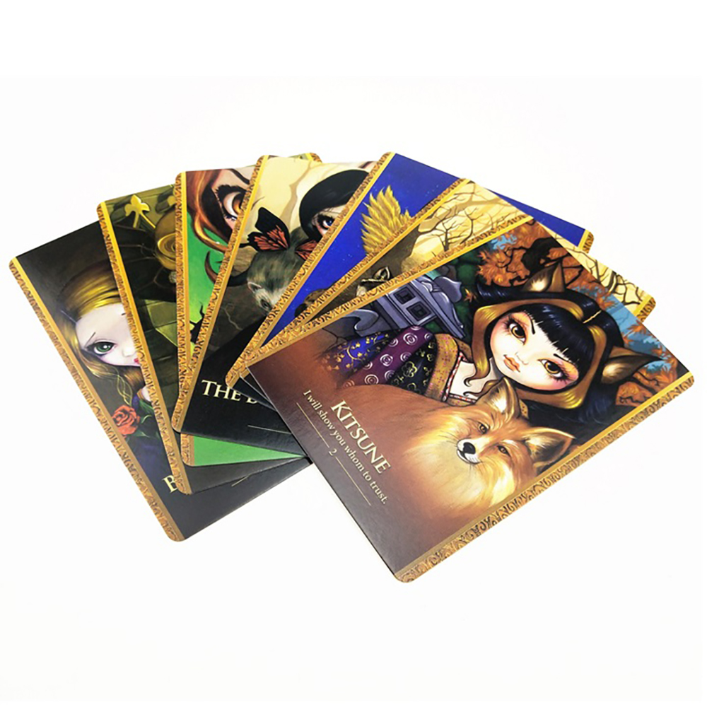 Bộ Bài Oracle Of The ShapeShifters Tặng Đá Thanh Tẩy