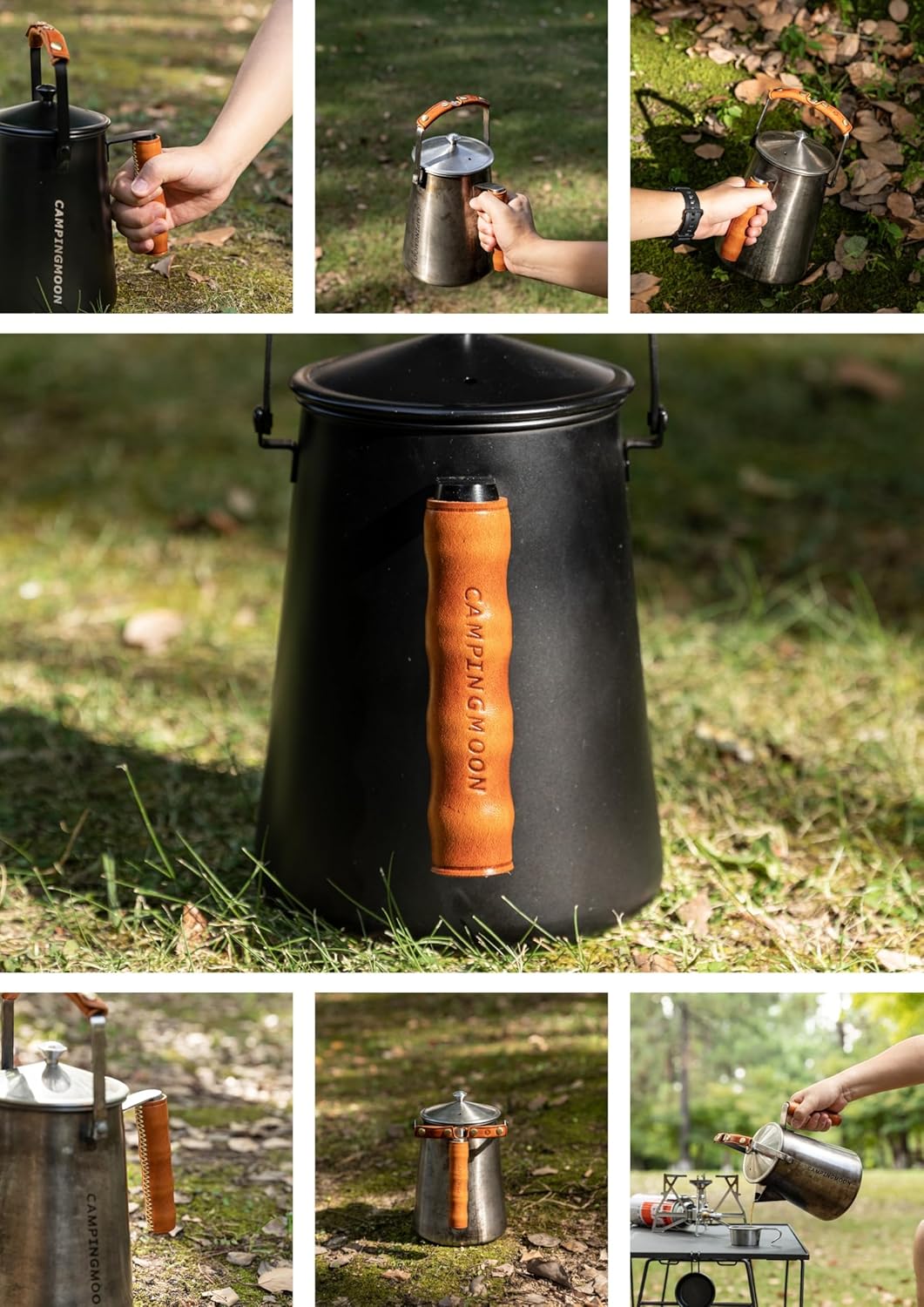 Miếng da bọc chống nóng Campingmoon PT-67 dùng cho ấm đun SW-6 / BKSW-6