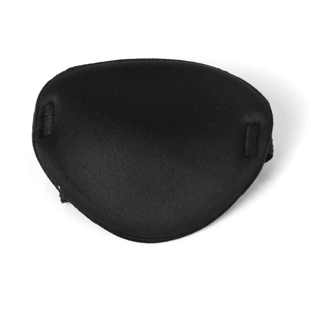 4xPirate Eye Patch Eye Mask Eyeshade Cover Plain for Adult Lazy Eye Amblyopia
