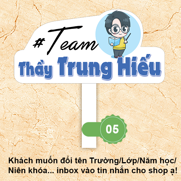 Bảng hashtag chụp ảnh họp lớp, kỷ yếu học sinh MS 05