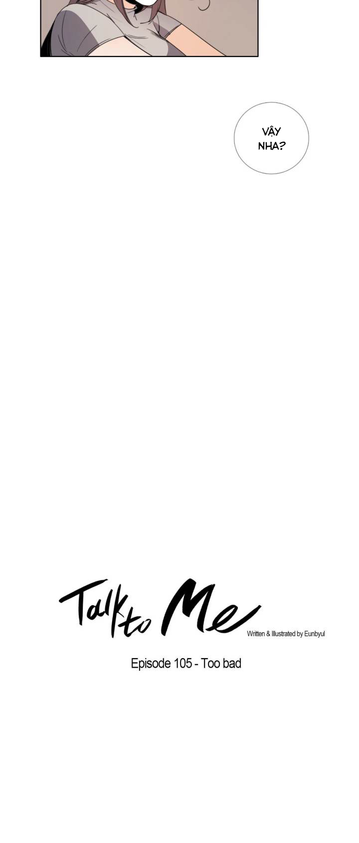 nói với anh chapter 105 5