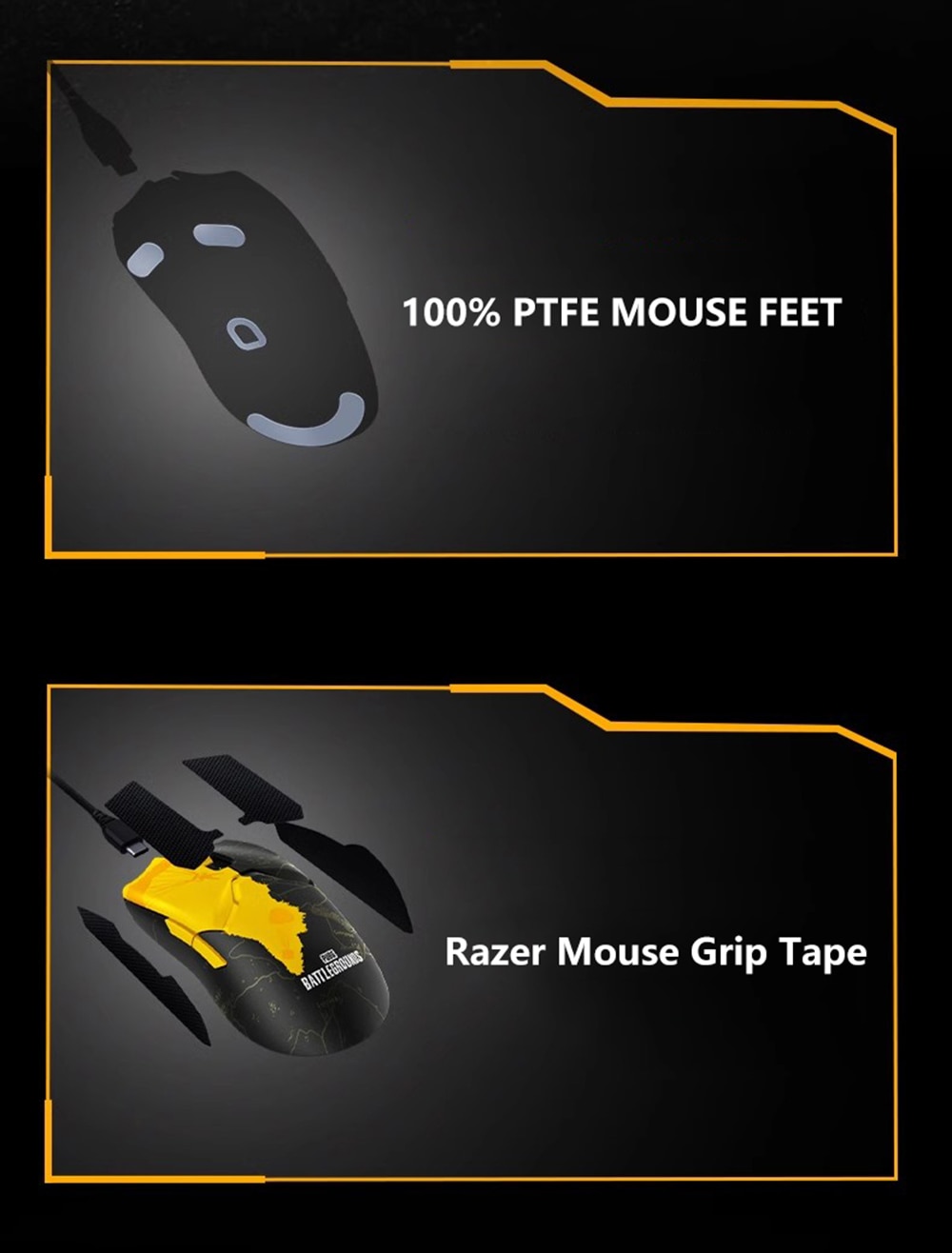 Chuột không dây Razer Viper V2 Pro-Wireless Gaming Mouse-PUBG: Battlegrounds Edition_Mới, hàng chính hãng