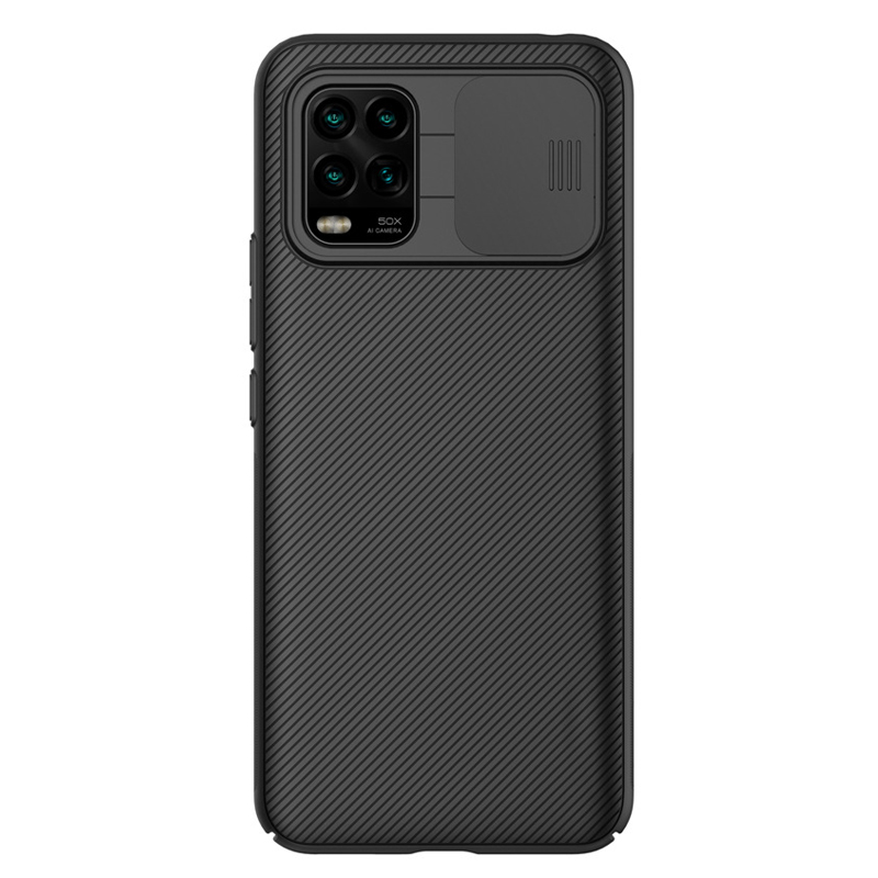 Ốp lưng cho Xiaomi Mi 10 Lite Nillkin CamShield che camera - Hàng Nhập Khẩu